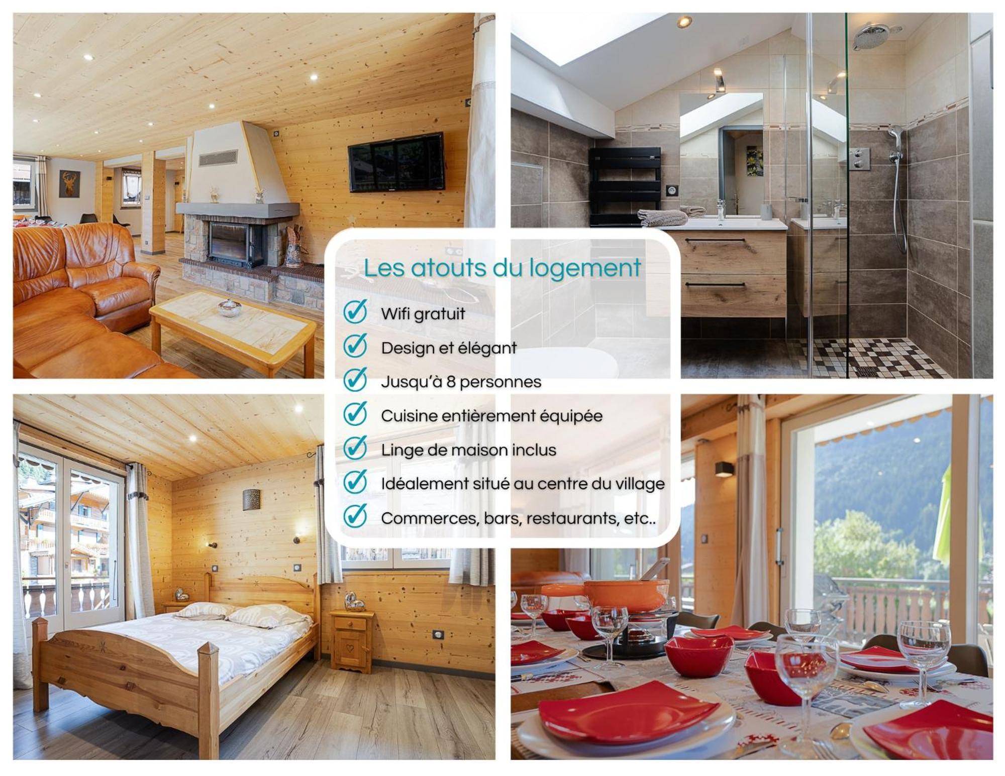 Chalet Les 4 Saisons - Ski, Parking Et Jardin Abondance Zewnętrze zdjęcie