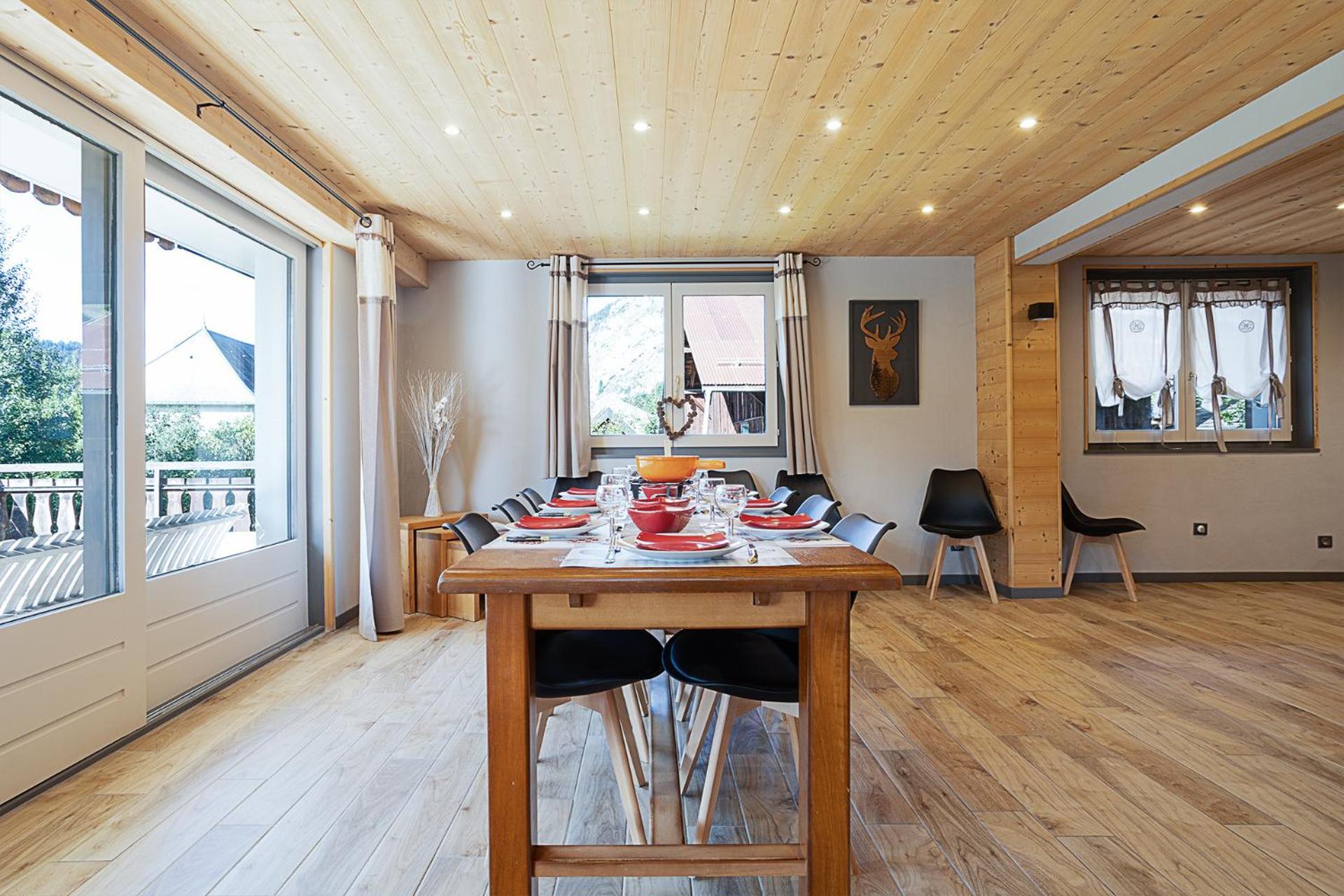 Chalet Les 4 Saisons - Ski, Parking Et Jardin Abondance Zewnętrze zdjęcie