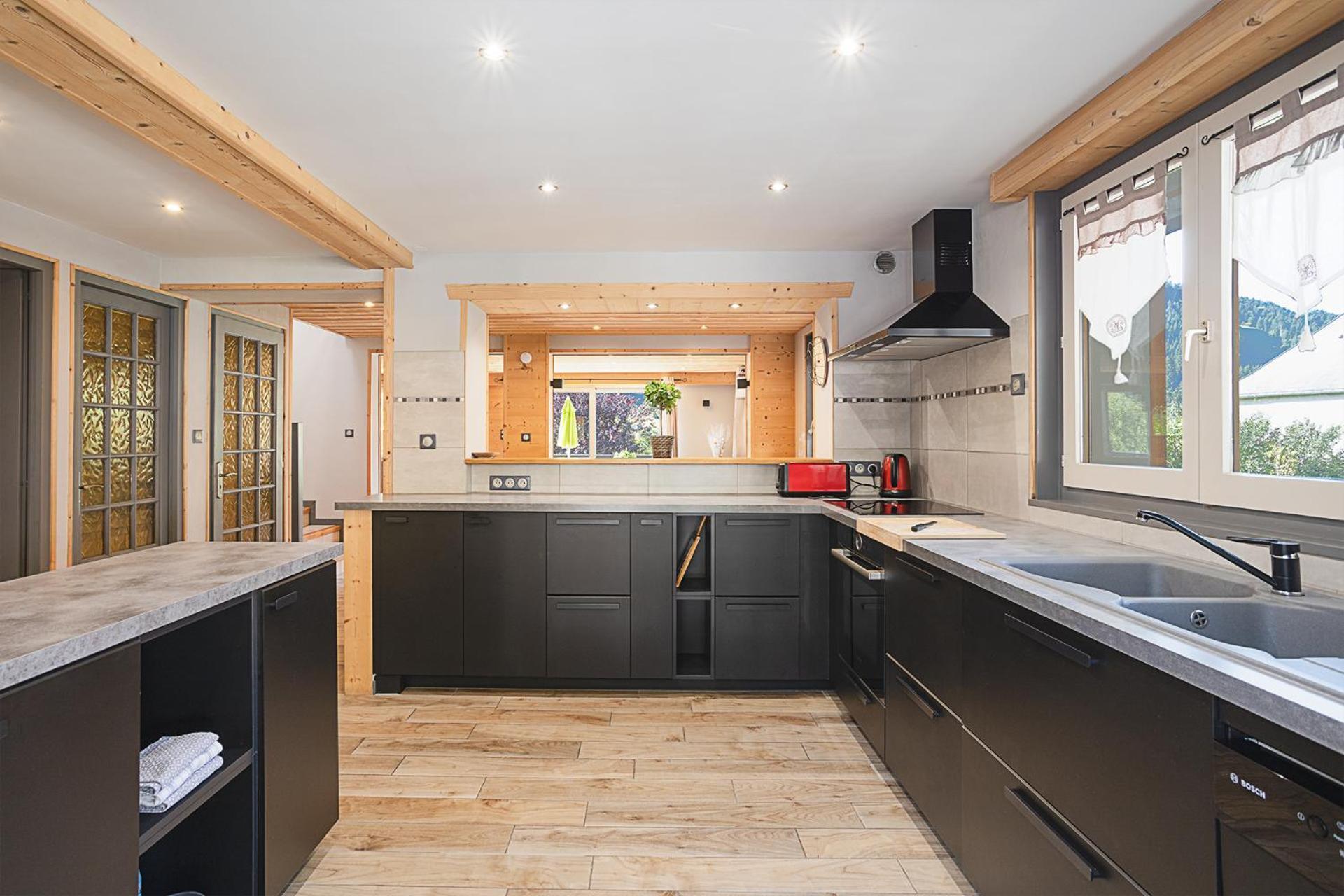Chalet Les 4 Saisons - Ski, Parking Et Jardin Abondance Zewnętrze zdjęcie